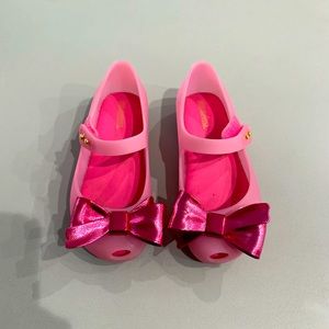 Mini Melissa Ultragirl Bow Wedge Mart Jane